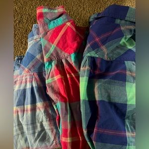 3 Arizona, light plaid shirts